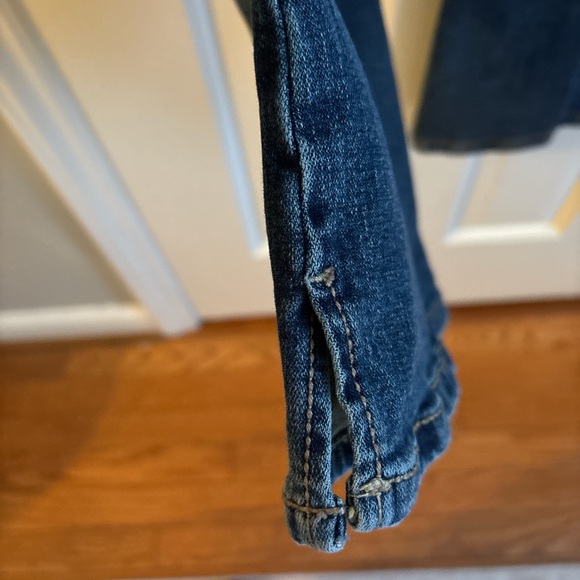 Silver Jeans Dark Blue Flare Women's Jeans - Picture 4 of 5